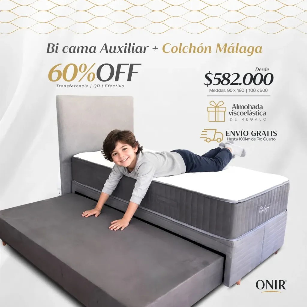 Sommier Divan Auxiliar Espuma Onir Cf (90x190, Negro)