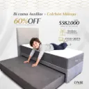 Sommier Divan Auxiliar Espuma Onir Cf