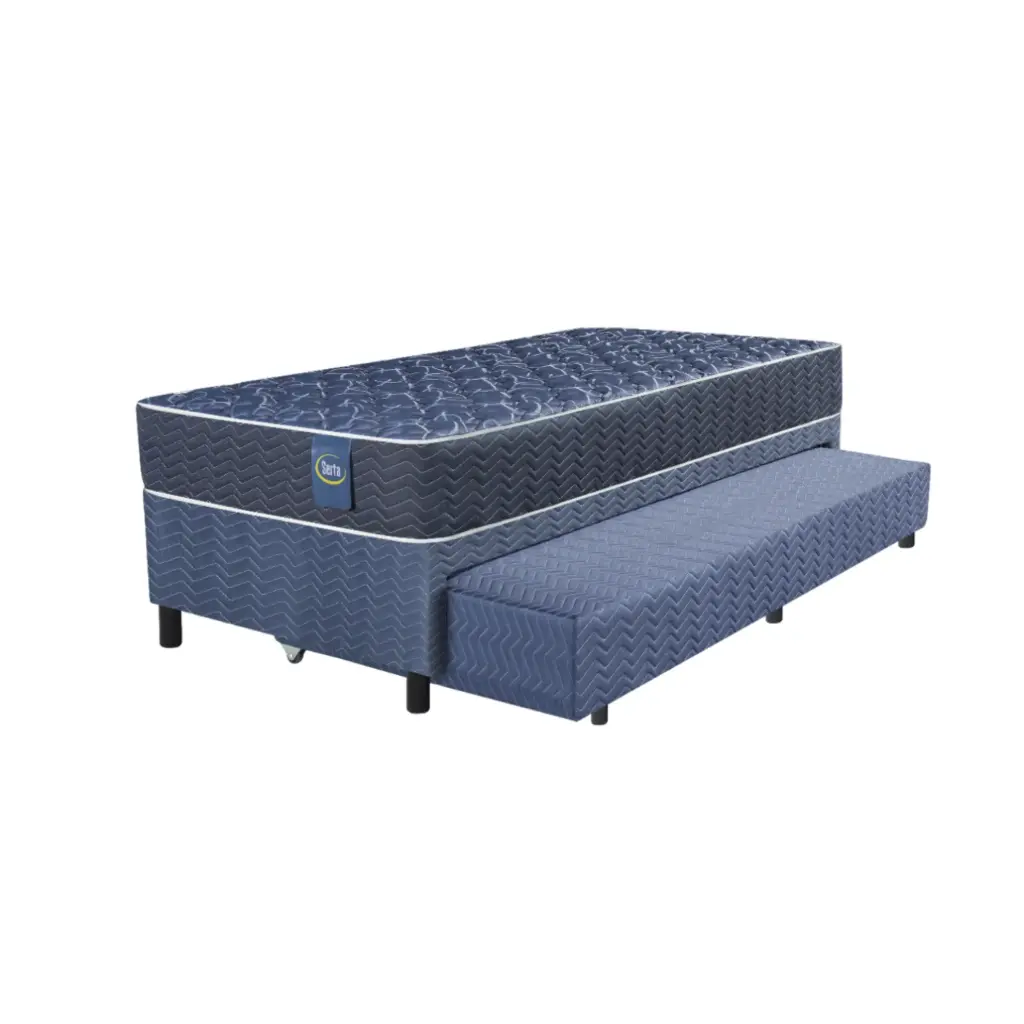 [239601] Sommier Divan Classic Bicama Resortes/Espuma Serta (90x190)