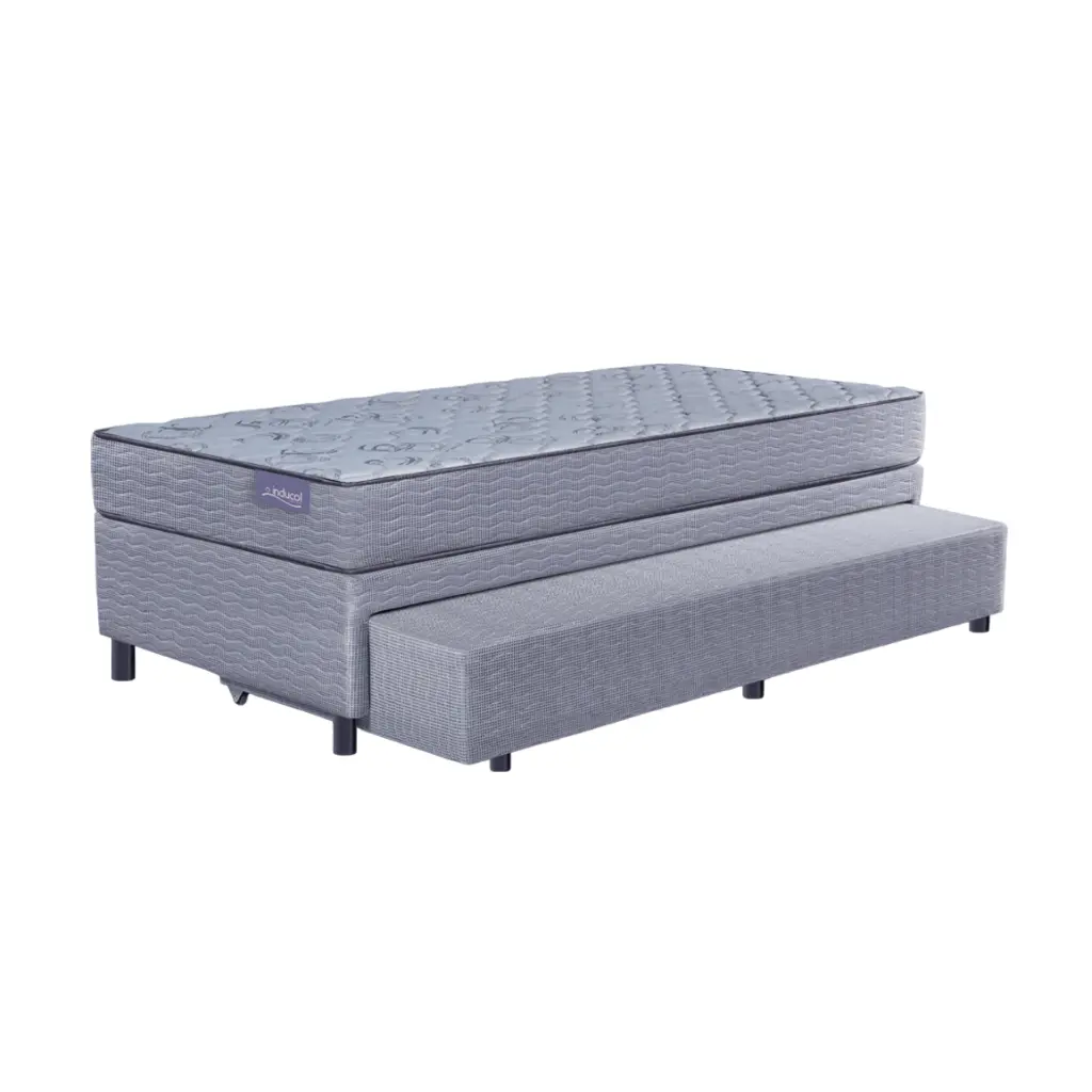 [110401.70] Sommier Divan Agra Bicama Espuma/Resortes Inducol (90x190)