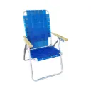 Reposera 80.001 aluminio 7/8" cintas 5P