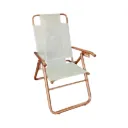 Reposera 80.041 aluminio 1 1/4" coversol 5P - Cobre