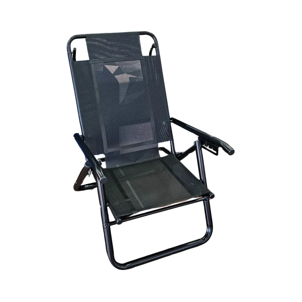 [80052] Repoplaya 80.052 aluminio 1 1/4" coversol 5P - Negro