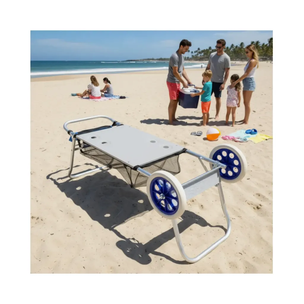 Carrito Playero Aluminio 